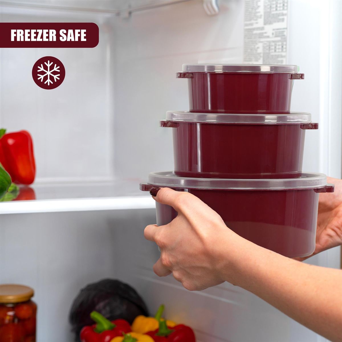 Microwave + Freezer Safe Prep Bowl