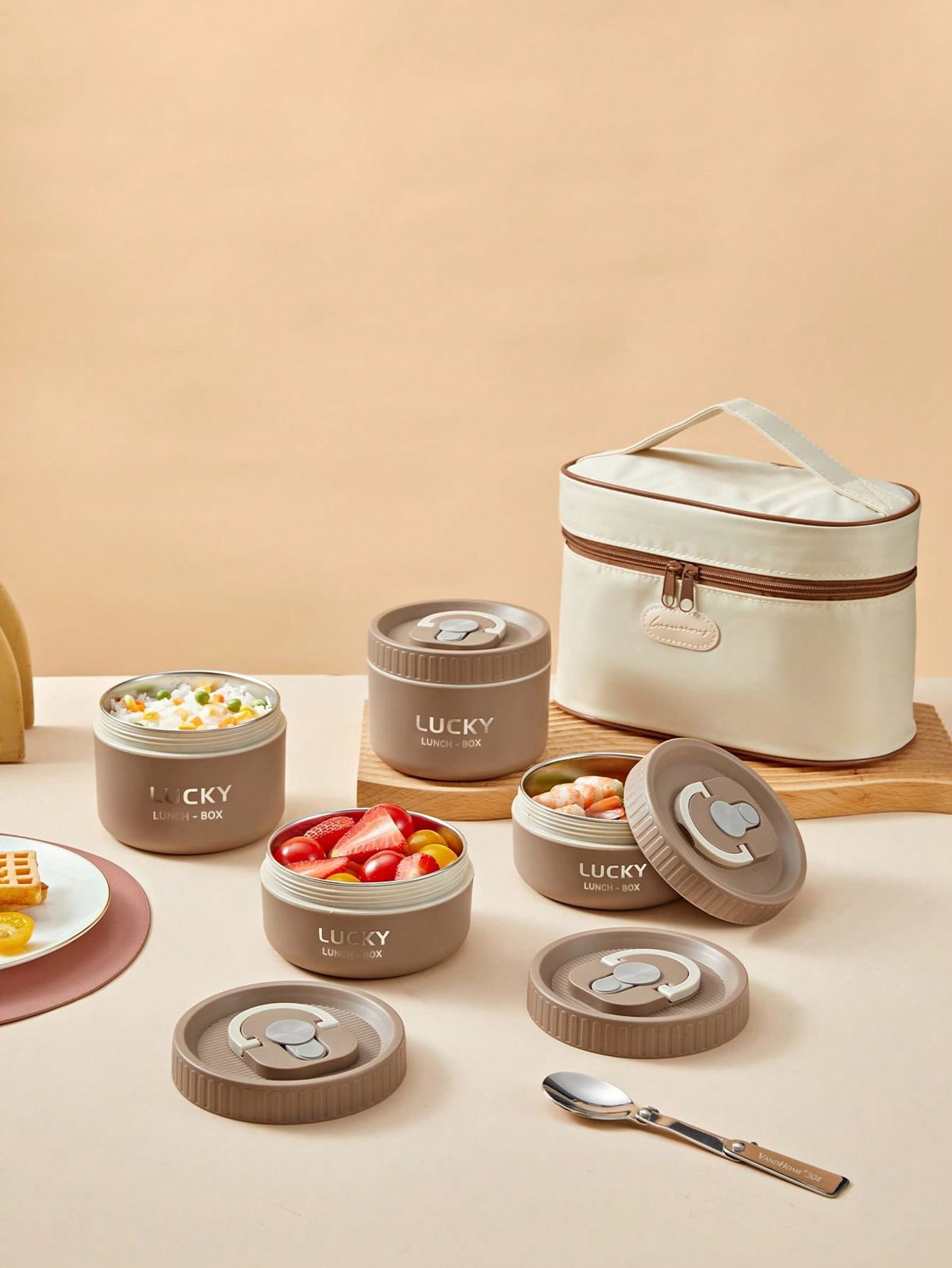 Reusable BPA-Free Food Prep Box (Set of 5)