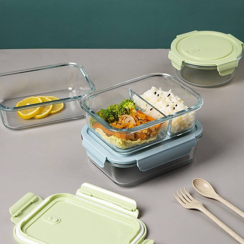 Glass Lunch Box (Microwave Safe)