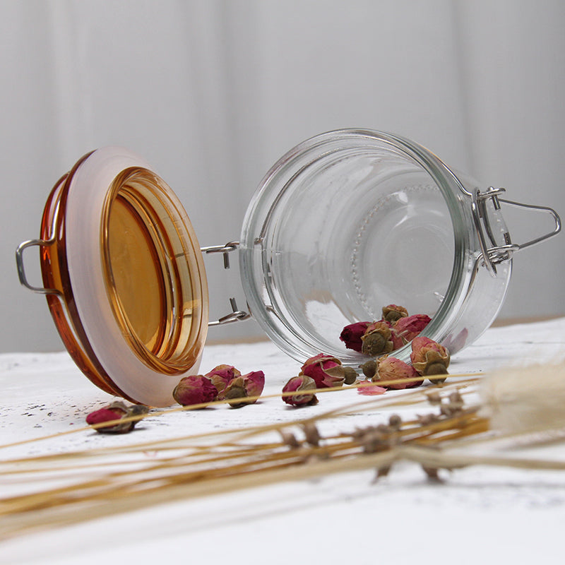 Premium Glass Jar for Food Storage (Airtight)